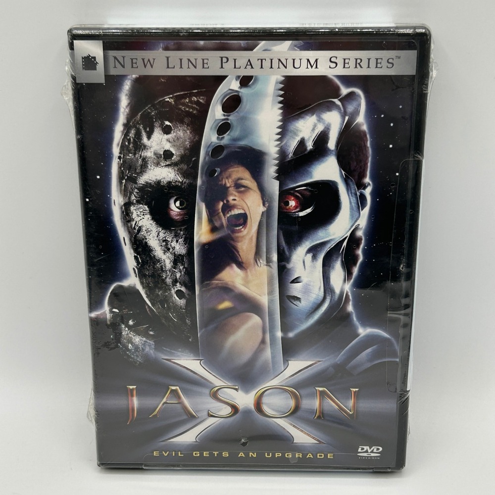 Jason X DVD New Line Platinum‎ Series 2002 Friday the 13th Horror Movie NEW
